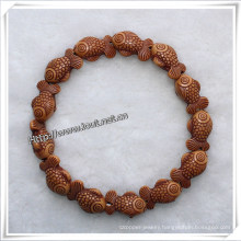 Natural Colour Little Fish Beads Bracelets (IO-aj045)